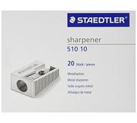 Staedtler 510 10 Sharpener 20 Units Argenté Enfants