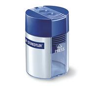 STAEDTLER 512 001 Lot de 10 taille-crayons ronds doubles dans une boîte en carton
