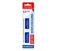 STAEDTLER 52650BK2 Mars Lot de 2 gommes en plastique