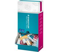 STAEDTLER 526E1 CA40 Gomme en plastique Mars plastic colour, présentoir