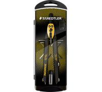 STAEDTLER 555011 - Pieds à coulisse à réglage rapide, avec boîtier à couvercle arti