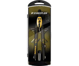 STAEDTLER 555011 - Pieds à coulisse à réglage rapide, avec boîtier à couvercle arti