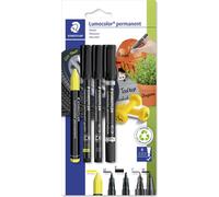 STAEDTLER® 60 BK-5 Set de marqueurs Lumocolor 4St Variantes