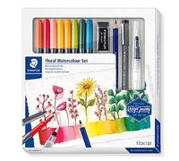 Staedtler 61 3001-1 design Journey ensemble D'Aquarelles Motif Floral