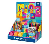 STAEDTLER® 61 SCA2 HA Présentoir Happy Line