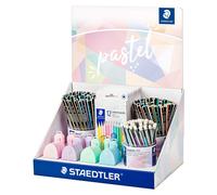 STAEDTLER® 61 SCA2 PA Présentoir Assortiment de crayons de la gamme Pastel