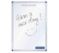 Staedtler Kit tableau mémo Lumocolor 641 MB A5 – feuille amovible transparente, feutre effaçable