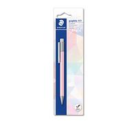 STAEDTLER 777 05BKPAST - Crayon mécanique avec corps caoutchouté et mine en graphite, multicolore