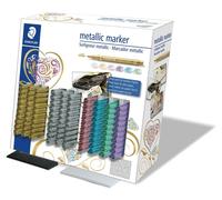 STAEDTLER® 8323 CA100 Présentoir de marqueurs métalliques Staedtler