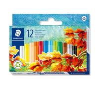 Staedtler - Noris Club - Pack de 12 Craies pastels à l'huile - Assortis
