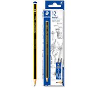 Staedtler Crayons graphite Noris 120 H – boîte de 12