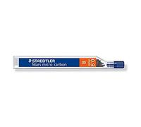 Staedtler Mines pour porte-mines Mars micro carbone 0,9 mm B 12 pièces noir