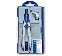 Staedtler Compas scolaire Noris 550 – Réglage rapide, précis, pliable 156 mm