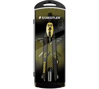 STAEDTLER 555011 - Pieds à coulisse à réglage rapide, avec boîtier à couvercle arti