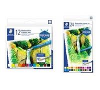 STAEDTLER Craie aquarellable Design Journey, étui carton 12 G