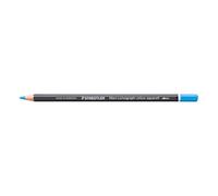 STAEDTLER Crayon aquarellable Bleu clair - Crayon d’artiste soluble dans l’eau au format hexagonal - Mine de 3,6 mm, haute intensité de couleur et résistance à la lumière