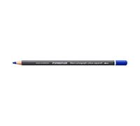 STAEDTLER Crayon aquarellable Bleu cobalt - Crayon d’artiste soluble dans l’eau au format hexagonal - Mine de 3,6 mm, haute intensité de couleur et résistance à la lumière