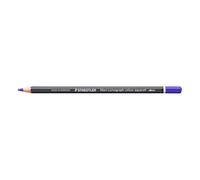 STAEDTLER Crayon aquarellable Bleu violet pastel - Crayon d’artiste soluble dans l’eau au format hexagonal - Mine de 3,6 mm, haute intensité de couleur et résistance à la lumière