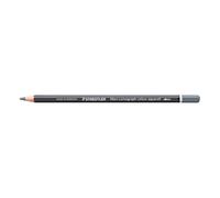 STAEDTLER Crayon aquarellable Gris neutre - Crayon d’artiste soluble dans l’eau au format hexagonal - Mine de 3,6 mm, haute intensité de couleur et résistance à la lumière