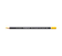 STAEDTLER Crayon aquarellable Jaune d’or pastel - Crayon d’artiste soluble dans l’eau au format hexagonal - Mine de 3,6 mm, haute intensité de couleur et résistance à la lumière