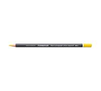 STAEDTLER Crayon aquarellable Jaune foncé - Crayon d’artiste soluble dans l’eau au format hexagonal - Mine de 3,6 mm, haute intensité de couleur et résistance à la lumière