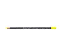 STAEDTLER Crayon aquarellable Jaune lime - Crayon d’artiste soluble dans l’eau au format hexagonal - Mine de 3,6 mm, haute intensité de couleur et résistance à la lumière