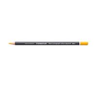 STAEDTLER Crayon aquarellable Jaune orangé - Crayon d’artiste soluble dans l’eau au format hexagonal - Mine de 3,6 mm, haute intensité de couleur et résistance à la lumière
