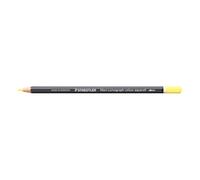 STAEDTLER Crayon aquarellable Jaune pastel - Crayon d’artiste soluble dans l’eau au format hexagonal - Mine de 3,6 mm, haute intensité de couleur et résistance à la lumière