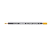 STAEDTLER Crayon aquarellable Ocre brûlé - Crayon d’artiste soluble dans l’eau au format hexagonal - Mine de 3,6 mm, haute intensité de couleur et résistance à la lumière