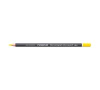 STAEDTLER Crayon aquarellable Ocre jaune - Crayon d’artiste soluble dans l’eau au format hexagonal - Mine de 3,6 mm, haute intensité de couleur et résistance à la lumière