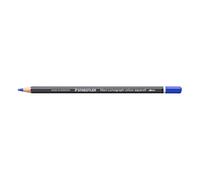 STAEDTLER Crayon aquarellable Outremer clair - Crayon d’artiste soluble dans l’eau au format hexagonal - Mine de 3,6 mm, haute intensité de couleur et résistance à la lumière