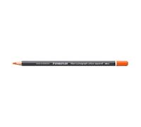 STAEDTLER Crayon aquarellable Saumon - Crayon d’artiste soluble dans l’eau au format hexagonal - Mine de 3,6 mm, haute intensité de couleur et résistance à la lumière