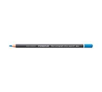 STAEDTLER Crayon aquarellable Turquoise clair - Crayon d’artiste soluble dans l’eau au format hexagonal - Mine de 3,6 mm, haute intensité de couleur et résistance à la lumière