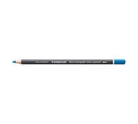 STAEDTLER Crayon aquarellable Turquoise - Crayon d’artiste soluble dans l’eau au format hexagonal - Mine de 3,6 mm, haute intensité de couleur et résistance à la lumière