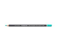 STAEDTLER Crayon aquarellable Vert français - Crayon d’artiste soluble dans l’eau au format hexagonal - Mine de 3,6 mm, haute intensité de couleur et résistance à la lumière