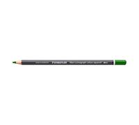 STAEDTLER Crayon aquarellable Vert nacré - Crayon d’artiste soluble dans l’eau au format hexagonal - Mine de 3,6 mm, haute intensité de couleur et résistance à la lumière