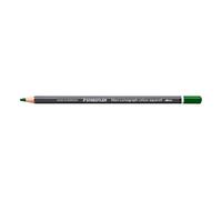 STAEDTLER Crayon aquarellable Vert oxyde de chrome - Crayon d’artiste soluble dans l’eau au format hexagonal - Mine de 3,6 mm, haute intensité de couleur et résistance à la lumière