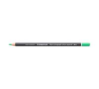 STAEDTLER Crayon aquarellable Vert pâle - Crayon d’artiste soluble dans l’eau au format hexagonal - Mine de 3,6 mm, haute intensité de couleur et résistance à la lumière