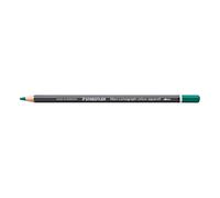 STAEDTLER Crayon aquarellable Vert pétrole - Crayon d’artiste soluble dans l’eau au format hexagonal - Mine de 3,6 mm, haute intensité de couleur et résistance à la lumière
