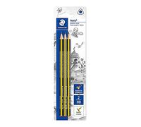 Staedtler Crayon Eco 183-hbbk3 Medium Hardness Hb Lead 3 Unités