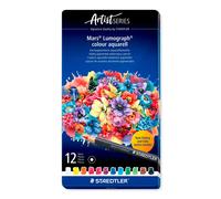Staedtler Mars Lumograph Aqua 12 Pcs Pencil Multicolore Enfants