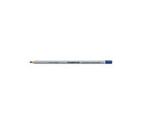 Staedtler Lumocolor Omnichrom, Crayons bleus non-permanents pour marquage sur la plupart des surfaces, Effaçables à sec et à l'eau, Couleurs intenses, Boîte carton avec 12 crayons assortis, 108-3 VE