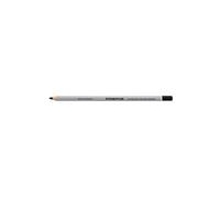 Staedtler Lumocolor Omnichrom, Crayons noirs non-permanents pour marquage sur la plupart des surfaces, Effaçables à sec et à l'eau, Boîte carton avec 12 crayons assortis, 108-9 VE
