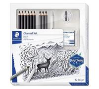 Staedtler Kit de dessin fusain Charcoal Design Journey