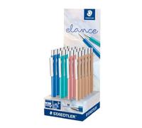 Staedtler elance Bleu Stylo à bille rétractable avec clip 20 pièce(s)