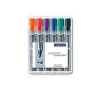 Staedtler Marqueur de conférence 356B Lumocolor – étui de 6
