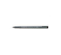 Staedtler Feutre Pointe Calibrée Baguée Métal 0,05 Mm, Encre Noire Pigmentée Infalsifiable Résiste Aux Uv