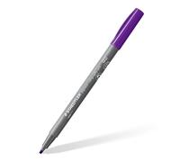 Staedtler Feutres de calligraphie Pigment Arts, violet, pointe de calligraphie de 2,00 mm, encre pigmentée de qualité supérieure, imperméable, stylo unique, écriture à la main, 375-6
