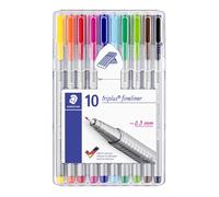 Fineliner triplus, étui de 10