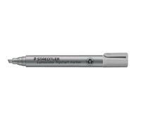 Staedtler Flipchart Lumocolor 356 B-8 Marqueurs à pointe biseautée à séchage rapide et sans odeur Gris